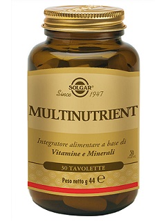 MULTINUTRIENT SOLGAR 30TAV