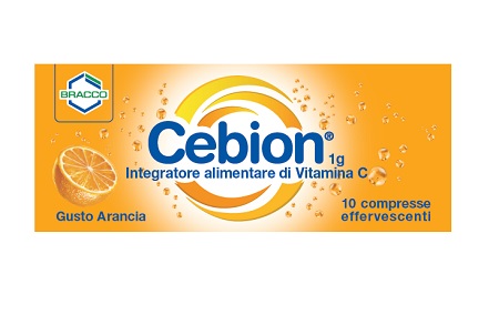 CEBION EFFERVESCENTI VITAMINA C ARANCIA 10 COMPRESSE