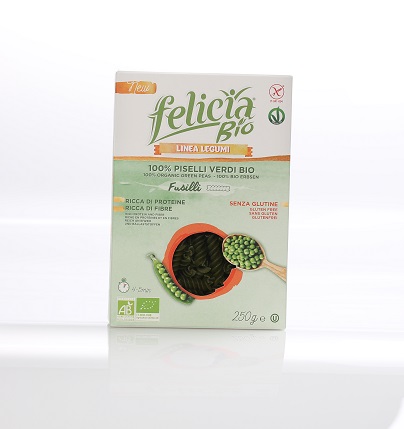 FELICIA BIO FUSILLI PISELLI VERDI 250 G