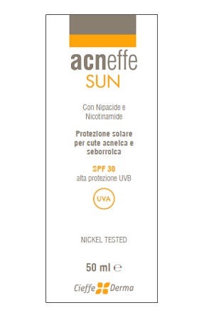 ACNEFFE SUN SPF 30 ALTA PROTEZIONE UVB PER CUTE ACNEICA E SEBORROICA 50 ML