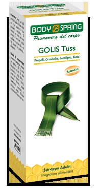 BODY SPRING GOLIS TUSS SCIROPPO 170 ML