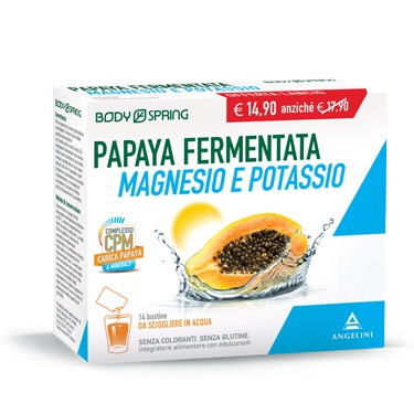 ENERGYA PAPAYA MAGNESIO POTASSIO 14 BUSTINE