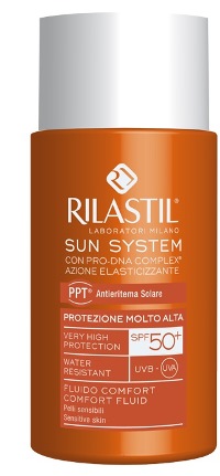 RILASTIL SUN SYSTEM PHOTO PROTECTION THERAPY SPF50+ COMFORTFLUIDO 50 ML