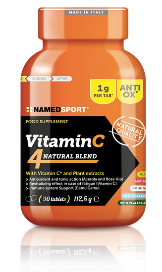 VITAMIN C 4 NATURAL BLEND 90 COMPRESSE