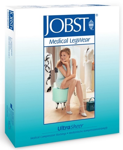 CALZA COMPRESSIVA AUTOREGGENTE JOBST ULTRASHEER 15-20MMHG CALZA NAT 5 ARTICOLO 751220000100