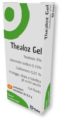 THEALOZ GEL OFTALMICO 30 CONTENITORI MONODOSE 0,4 G