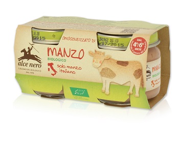 OMOGENEIZZATO DI MANZO BABY FOOD BIO 2 X 80 G