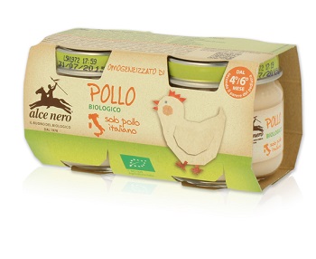 OMOGENEIZZATO DI POLLO BABY FOOD BIO 2 X 80 G