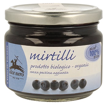 COMPOSTA DI MIRTILLI BIO 270 G