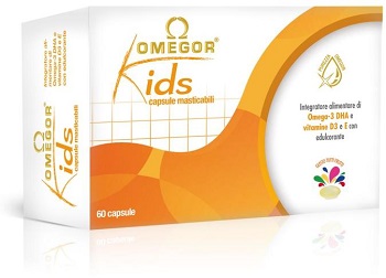 OMEGOR KIDS 60 CAPSULE MASTICABILI