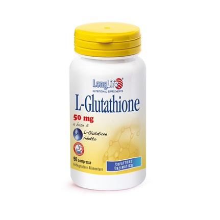 LONGLIFE L-GLUTATHIONE 90 COMPRESSE 50 MG