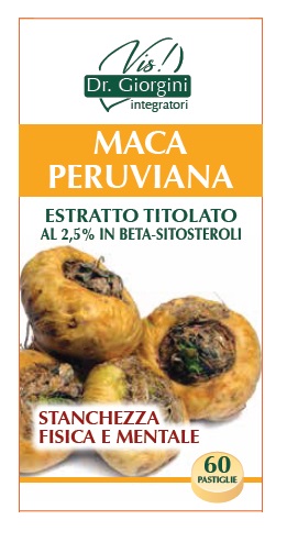 MACA PERUVIANA ESTRATTO TITOLATO 60 PASTIGLIE