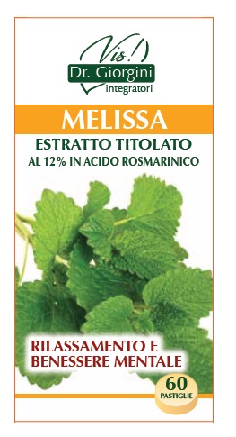 MELISSA ESTRATTO TITOLATO 60 PASTIGLIE