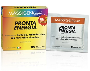 MASSIGEN SPORT PRONTA ENERGIA 12 BUSTINE