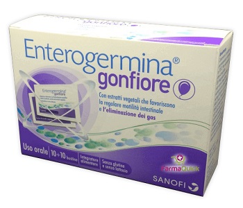 ENTEROGERMINA GONFIORE 10 BUSTINE BIPARTITE