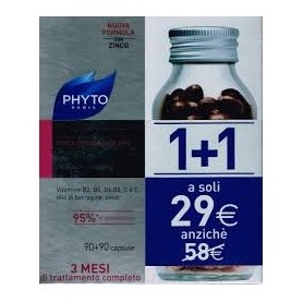 PHYTO PHYTOPHANERE INTEGRATORE ALIMENTARE CAPELLI/UNGHIE 90+90 CAPSULE