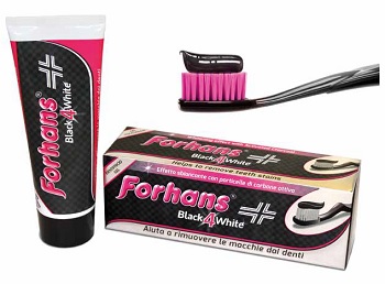 DENTIFRICIO FORHANS GEL BLACK4WHITE