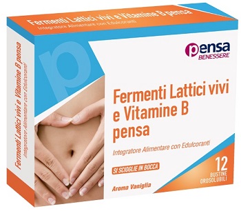 FERMENTI LATTICI VIVI E VITAMINE B 12 VANIGLIA BUSTINE OROSOLUBILI