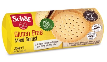 SCHAR MAXI SORRISI BISCOTTI CON CREMA AL CACAO 250 G