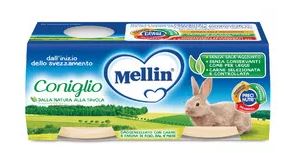 MELLIN OMOGENEIZZATO CONIGLIO 2 X 80 G