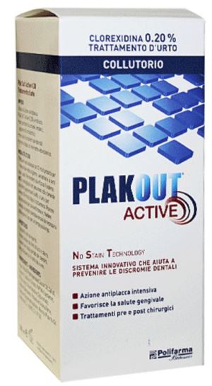 EMOFORM PLAK OUT ACTIVE CLOREXIDINA 0,20% COLLUTORIO 200 ML