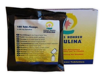SPIRULINA MARCUS ROHRER RICARICA 180 COMPRESSE