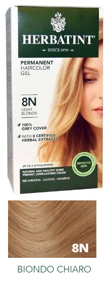 HERBATINT 8N BIONDO CHIARO 150 ML