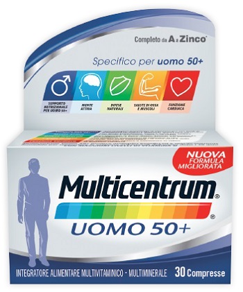 MULTICENTRUM UOMO 50+ 30CPR