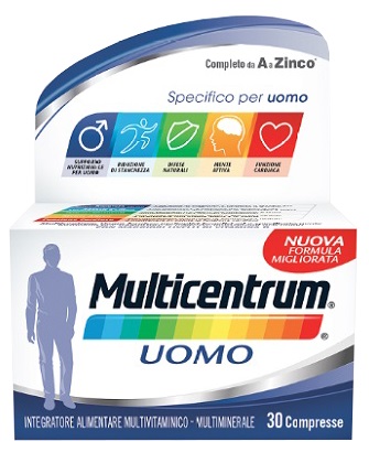 MULTICENTRUM UOMO 30 COMPRESSE