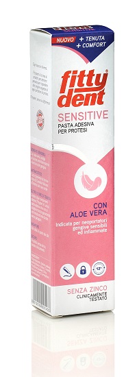 FITTYDENT SENSITIVE PASTA ADESIVA CON ALOE VERA 40 G