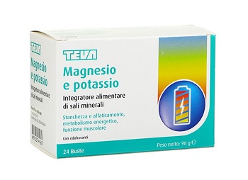 MAGNESIO POTASSIO TEVA 24BUST