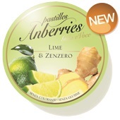 ANBERRIES LIME & ZENZERO 55 G