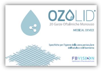 GARZA OZOLID OFTALMICA TNT CON OLIO OZONIZZATO IN FOSFOLIPIDI LIPOZONEYE 20 PEZZI