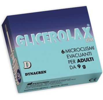 GLICEROLAX ADULTI MICROCLISMI EVACUANTI 6 PEZZI X 9 G CONTIENE AMIDO DI RISO