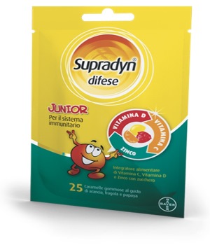 SUPRADYN DIFESE JUNIOR 25 CARAMELLE GOMMOSE