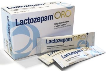 LACTOZEPAM ORO GRANULATO OROSOLIBILE A BASE DI LACTIUM 14 BUSTINE DA 2 G