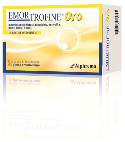 EMORTROFINE ORO 18 BUSTINE DA 3 G