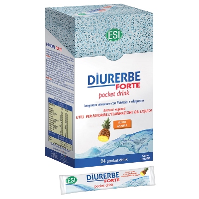 ESI DIURERBE FORTE POCKET DRINK ANANAS 24 X 20 ML