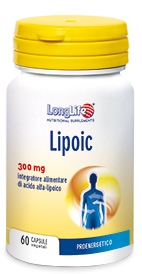LONGLIFE LIPOIC 60 CAPSULE VEGETALI
