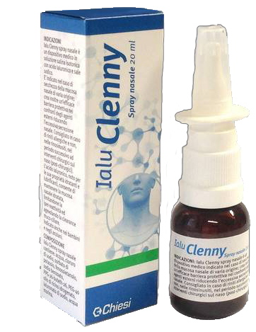 IALU CLENNY SPRAY NASALE SOLUZIONE SALINA ISOTONICA CON ACIDO IALURONICO E SALE SODICO 20 ML