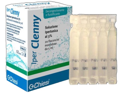 IPER CLENNY SOLUZIONE IPERTONICA MONODOSE 20 FLACONI 2 ML