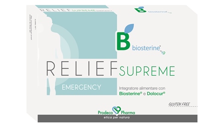 BIOSTERINE RELIEF SUPREME EMERGENCY 12 COMPRESSE