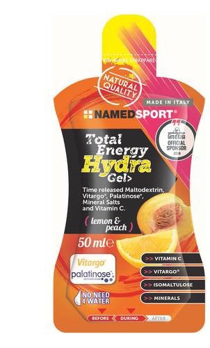 TOTAL ENERGY HYDRA GEL LEMON & PEACH 50 ML