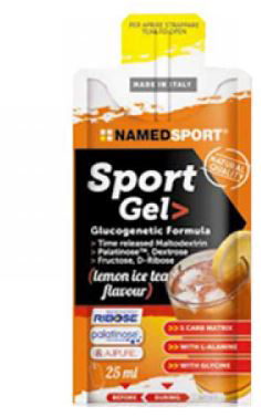 SPORT GEL LEMON ICE TEA 25 ML