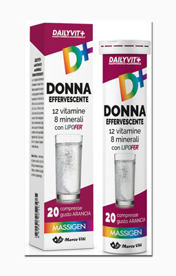 DAILYVIT+ MULTIVITAMINICO E MULTIMINERALE DONNA EFFERVESCENTE 20 COMPRESSE