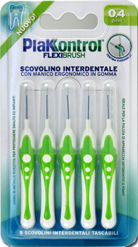 PLAKKONTROL SCOVOLINO INTERDENTALE FLEXI BRUSH04 BLISTER 5 PEZZI