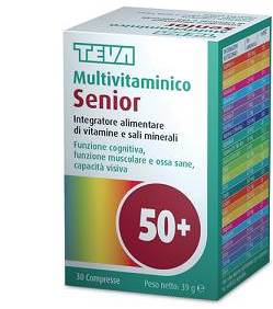 MULTIVITAMINICO SENIOR TEVA 30 COMPRESSE 39 G