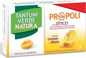 TANTUM VERDE NATURA 15 PASTIGLIE GOMMOSE LIMONE & MIELE