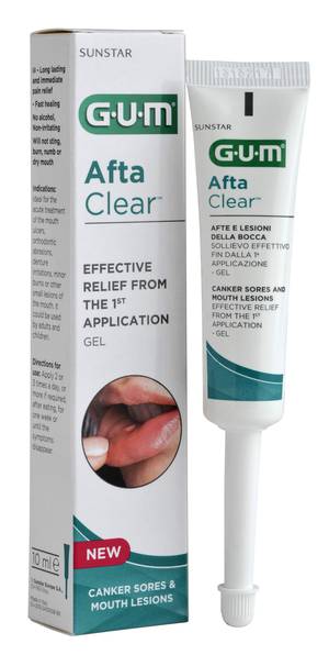 GUM AFTACLEAR GEL 10 ML