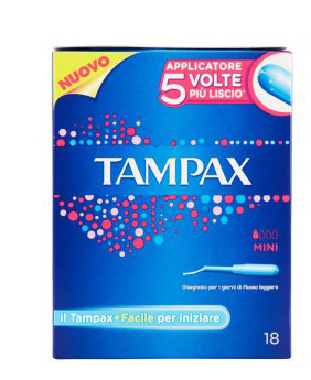 TAMPAX & GO MINI 18 PEZZI